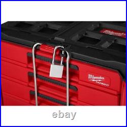 Milwaukee 48-22-8444 PACKOUT 4-Drawer Tool Box with Metal Reinforced Corners New