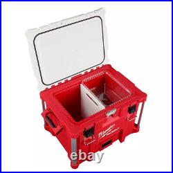 Milwaukee 48-22-8462 PACKOUT 22 in. 40-Qt. Red XL Cooler New