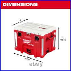 Milwaukee 48-22-8462 PACKOUT 40QT XL Cooler with Impact Resistant Polymer Body