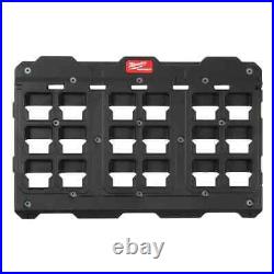 Milwaukee 48-22-8487 PACKOUT Large Wall Plate with 150 lbs. Capacity (4 Pack)