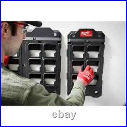 Milwaukee 48-22-8487 PACKOUT Large Wall Plate with 150 lbs. Capacity (4 Pack)