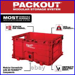 Milwaukee 48-22-84PKIT2 PACKOUT Heavy Duty Polymer Tool Box Combo