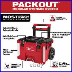 Milwaukee 48-22-84PKIT2 PACKOUT Heavy Duty Polymer Tool Box Combo