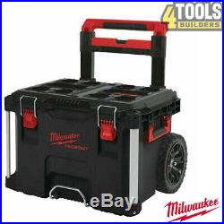 Milwaukee 4932464078 Packout Trolley Tool Case With Ajustable Handle