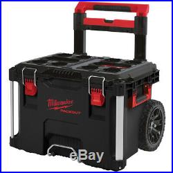 Milwaukee 4932464078 Packout Trolley Tool Case With Ajustable Handle