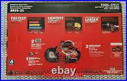Milwaukee M12 Fuel Compact Band Saw 2529-20 12V Tool Only BRAND NEW IN BOX