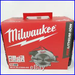 Milwaukee M18 BLCS66-0X Bürstenlose Akku-Handkreissäge in HD Box
