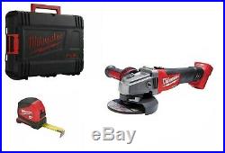 Milwaukee M18 CAG125X-0X FUEL Akku-Winkelschleifer in HD Box