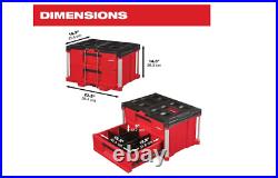 Milwaukee PACKOUT 2-Drawer Tool Box Sale (48-22-8442)