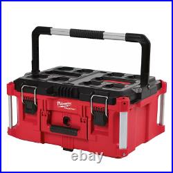 Milwaukee PACKOUT 22 In. Modular Tool Box Storage System 9in. All-terrain Wheels