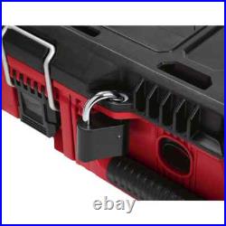 Milwaukee PACKOUT 22 in Medium Red Tool Box with 75 lbs Weight Capacity Milwaukee PACKOUT 22 in Medium Red Tool Box with 75 lbs Weight Capacity