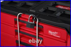 Milwaukee PACKOUT 3-Drawer Tool Box 48-22-8447 Multi-Depth Storage Unit Milwaukee PACKOUT 3-Drawer Tool Box 48-22-8447 Multi-Depth Storage Unit