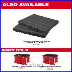 Milwaukee PACKOUT 3-Drawer Tool Box 48-22-8447 Multi-Depth Storage Unit Milwaukee PACKOUT 3-Drawer Tool Box 48-22-8447 Multi-Depth Storage Unit