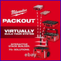 Milwaukee PACKOUT Rolling Tool Box Red (48-22-8426)