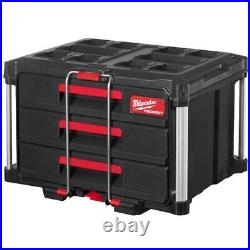 Milwaukee PackOut Drawer ToolBox Range in Black