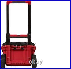 Milwaukee Packout Portable Tool-Box Storage Rolling-Wheeled Cart Chest Organizer