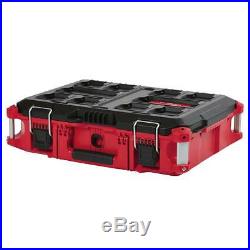 Milwaukee Packout Portable Tool-Box Storage Rolling-Wheeled Cart Chest Organizer