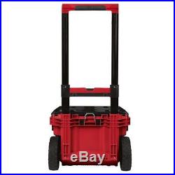 Milwaukee Packout Portable Tool-Box Storage Rolling-Wheeled Cart Chest Organizer