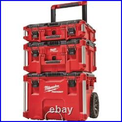 Milwaukee Packout Portable Tool-Box Storage Rolling-Wheeled Cart Chest Organizer