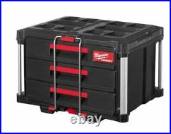 Milwaukee Packout Suitcase With 3 Drawer Toolbox Tool Box