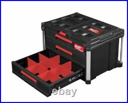 Milwaukee Packout Suitcase With 3 Drawer Toolbox Tool Box