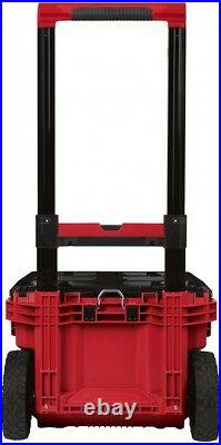 Milwaukee Packout Tool Box Modular Storage Organizer System 22 in. Mobile Wheels