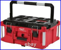 Milwaukee Packout Tool Box Modular Storage Organizer System 22 in. Mobile Wheels