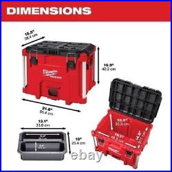 Milwaukee Tool 48-22-8429 Packout Xl Tool Box with Organizer Tray NEW SALE OFF