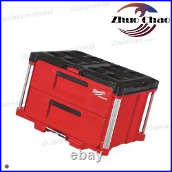 Milwaukee Tool 48-22-8442, Packout 50 Lb Capacity / 25 Lb 2-Drawer Tool Box