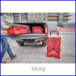 Milwaukee Tool 48-22-8443 Packout 3-Drawer Tool Box, Polymer, Black/Red