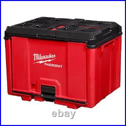 Milwaukee Tool 48-22-8445 Packout Tool Cabinet, Black/Red, Polymer, 19-1/2 In W