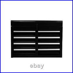 Mobile Rolling Tool Box Chest Cabinet with Lockable Wheels Sliding Drawers