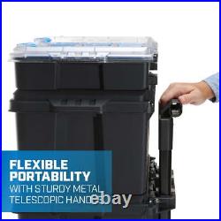 Mobile Tool Box Organizer Rolling Work Storage Center Portable Chest System New Mobile Tool Box Organizer Rolling Work Storage Center Portable Chest System New