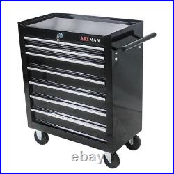 Mobile Workbench Rolling Tool storage Cabinet with 7Drawer Single Door Tool Chest