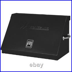 Montezuma Me300b 30W Steel, Black Portable Tool Box, Powder Coated, 18-1/4H