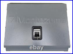 Montezuma SM200G 22.5 Inch Portable Triangle Toolbox Heavy-Duty Steel Gray