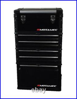 Motamec Modular Tool Box Trolley Mobile Cart 4 Module Stack Cabinet Chest C41H