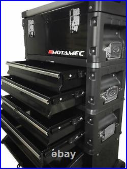 Motamec Modular Tool Box Trolley Mobile Cart 4 Module Stack Cabinet Chest C41H