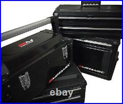 Motamec Modular Tool Box Trolley Mobile Cart 4 Module Stack Cabinet Chest C41H