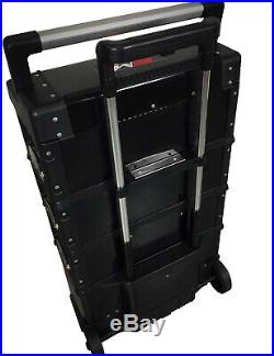 Motamec Modular Tool Box Trolley Mobile Cart 4 Module Stack Cabinet Chest C41H