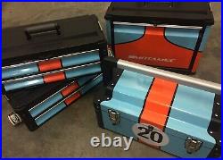 Motamec Modular Tool Box Trolley Mobile Cart Cabinet Chest C41H Gulf Racing