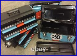 Motamec Modular Tool Box Trolley Mobile Cart Cabinet Chest C41H Gulf Racing