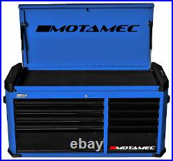 Motamec Motorsport M94 Large Top Chest Tool Box Cabinet Blue / Black