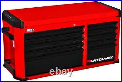 Motamec Motorsport M94 Large Top Chest Tool Box Cabinet Red / Black