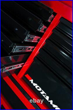 Motamec Motorsport M94 Large Top Chest Tool Box Cabinet Red / Black