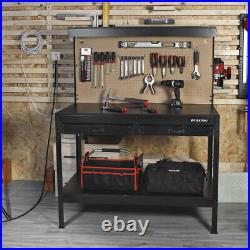 Multi Purpose Heavy Duty Workbench With Work Light by WorkPro Garage workshop Multi Purpose Heavy Duty Workbench With Work Light by WorkPro Garage workshop