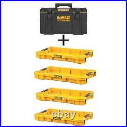 NEW 2.0 22 In. Medium Tool Box And (4) 2.0 Shallow Tool Trays Easy to use