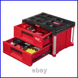 NEW 22 2/3-Drawer Tool Box with Metal Reinforced Corners, Lockable, Modular