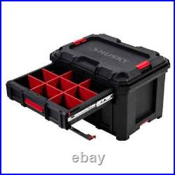 NEW 22 Modular Tool Storage Box, 2-Drawer, Customizable, Portable, Work Area