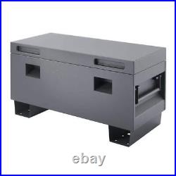 NEW 36 In. Job Site Box Gray easy to use